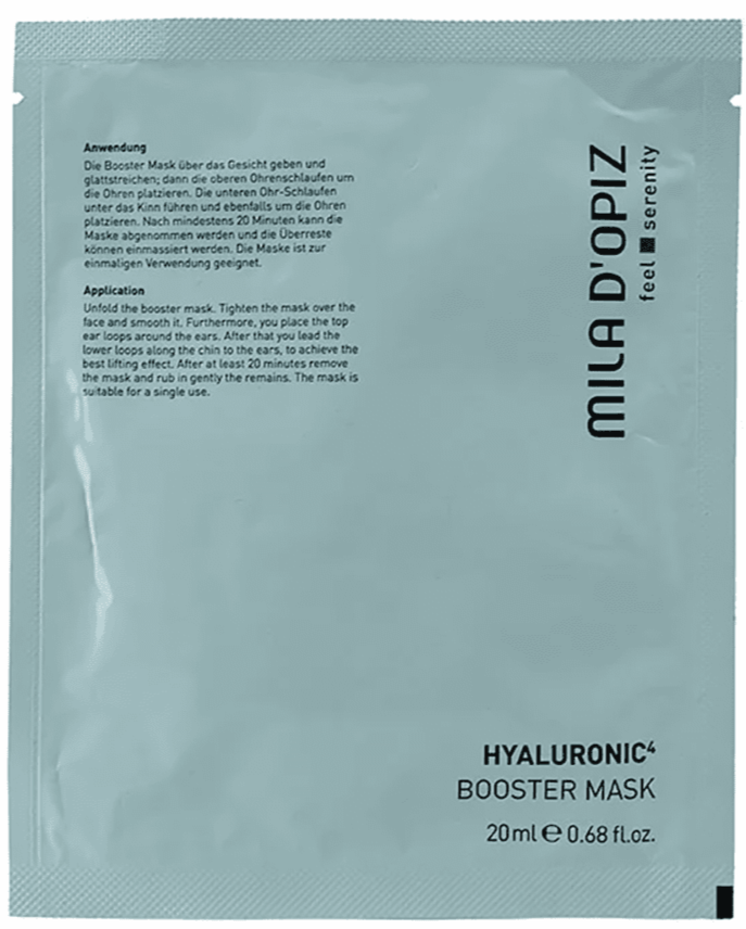Mila D'opiz Hyaluronic4 Booster Mask 12x20ml skin care masks & peels #size_12x20ml