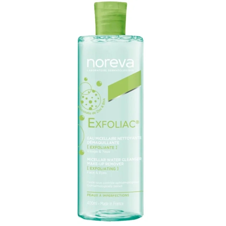 Noreva Exfoliac Purifying micellar water 400ml makeup removers #size_ 400ml