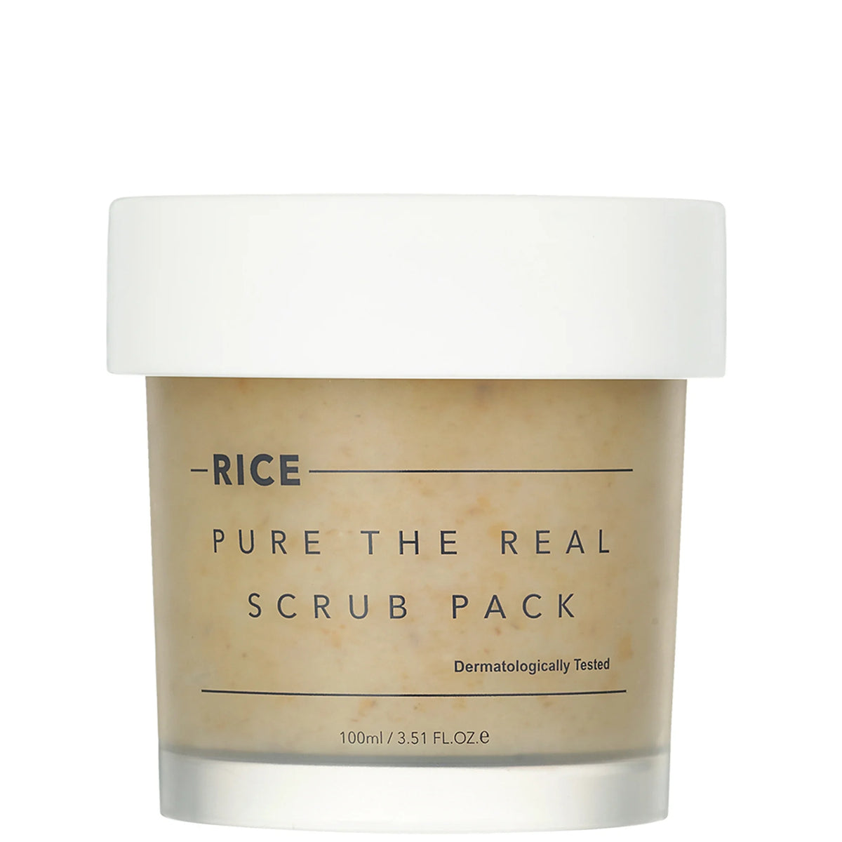 Thank You Farmer Rice Pure The Real Scrub Pack 100ml #Size_100ml