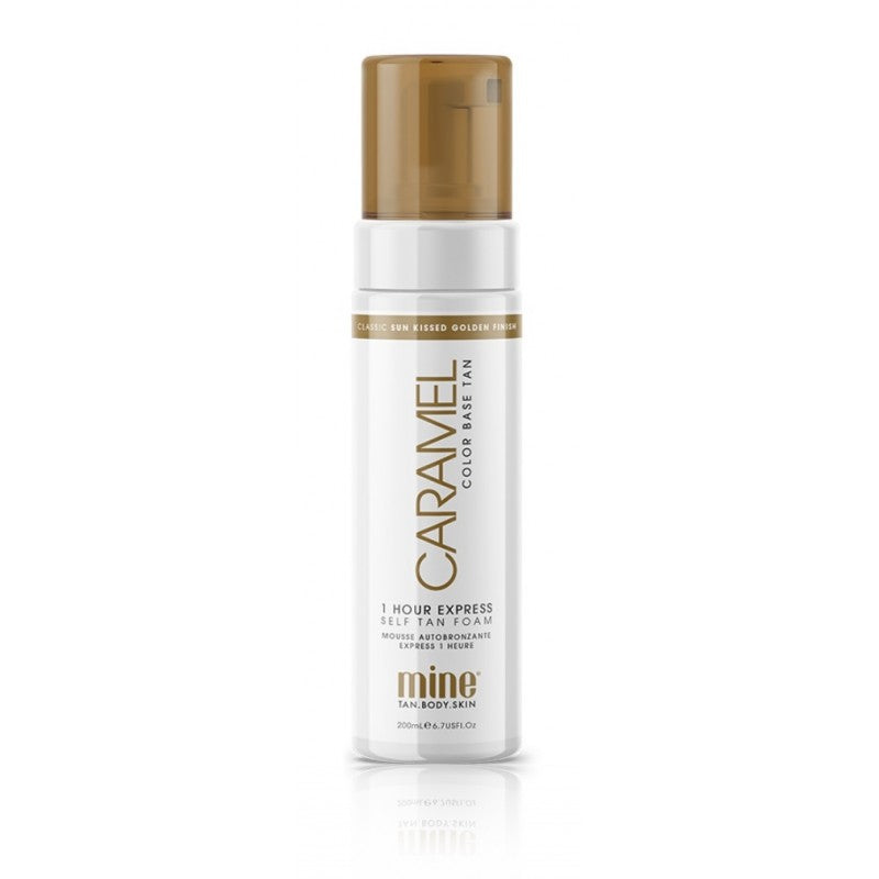 MINETAN Caramel Tanning Foam 200ml self tanner #Size_200ml