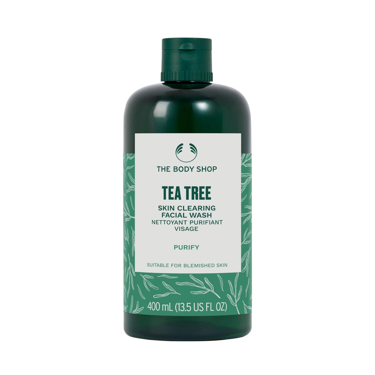 THE BODY SHOP Tea Tree Skin Clearing Facial Wash 400ml facial cleanser #Size_400ml