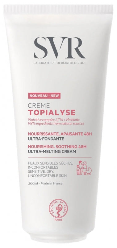 SVR Topialyse Cream Nourishing Soothing 48h 200ml lotions & moisturizers #Size_200ml