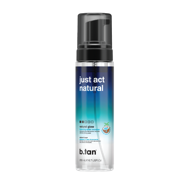 b.tan Just Act Natural self tanner
