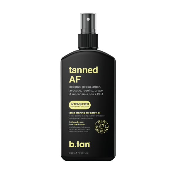 b.tan Tanned AF Tanning Oil 236ml self tanner #size_236ml