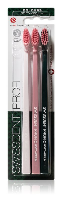 Swissdent Profi Trio Ebb/Brandy Rose/Black ProfiTrio #Color_Ebb/Brandy Rose/Black ProfiTrio