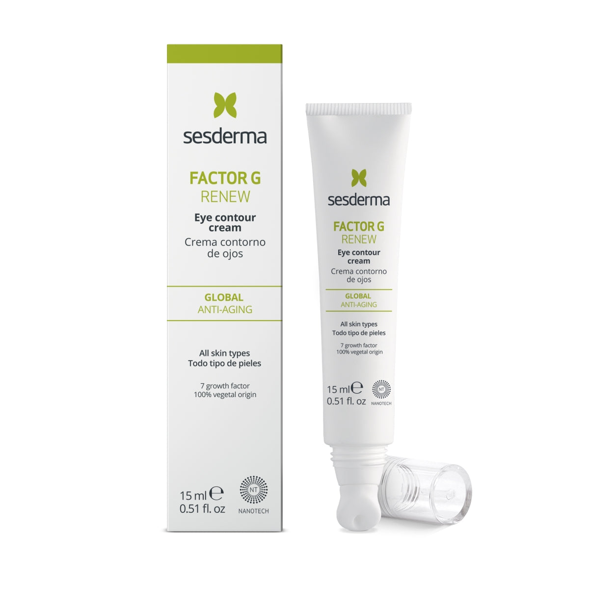Sesderma Factor G Renew Eye Contour Cream 15ml #Size_15ml