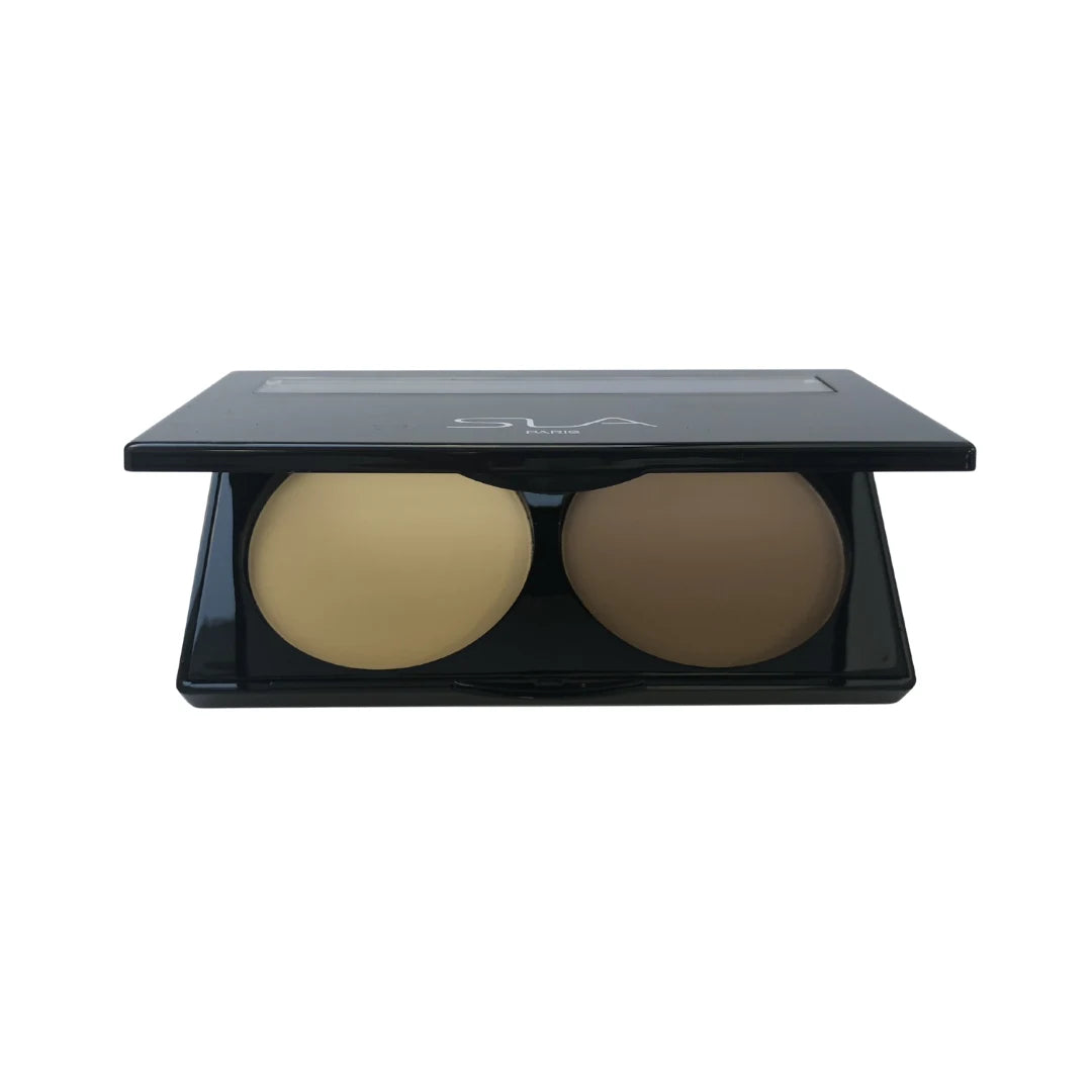 SLA Paris Shadow & Light Contour Palette Medium Olive #Color_Medium Olive ShadowLightContourPalette
