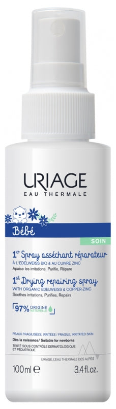 Uriage Bebe 1er Spray Cu-zn+ diaper rash cream