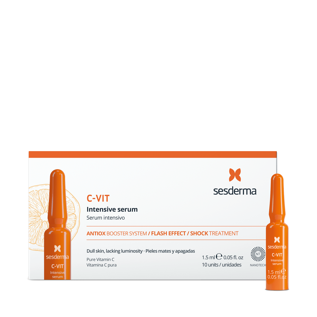Sesderma C-Vit Intensive Serum Ampoules 10×1.5ml face serum #Size_10×1.5ml
