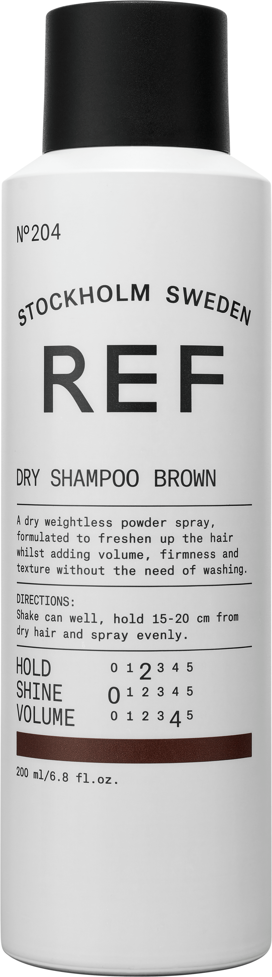 REF Dry Shampoo Brown N°204 200ml #size_200ml