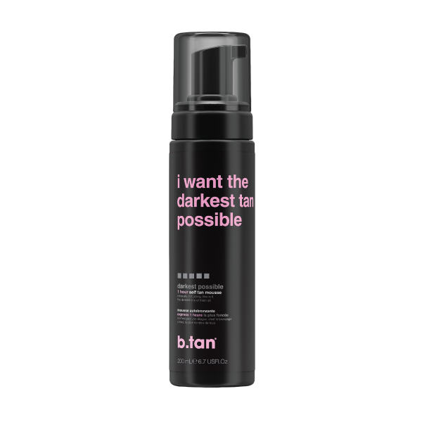 b.tan I Want The Darkest Tan Possible