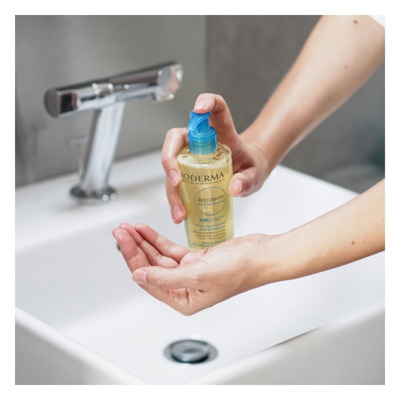 Bioderma Atoderm Shower Oil 200ml body wash #Size_200ml